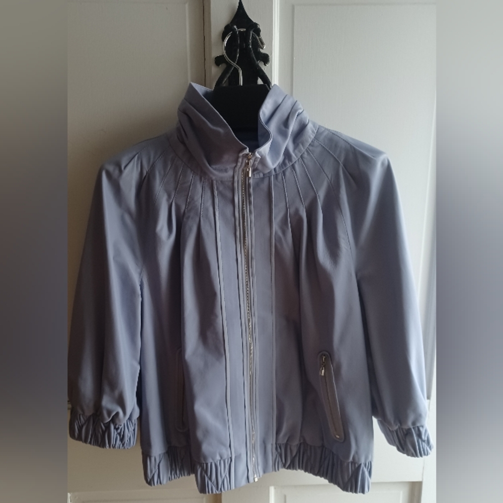 SoCa St. John Lavender Leather Jacket